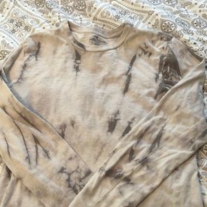 American eagle Tie dye long sleeve T-shirt